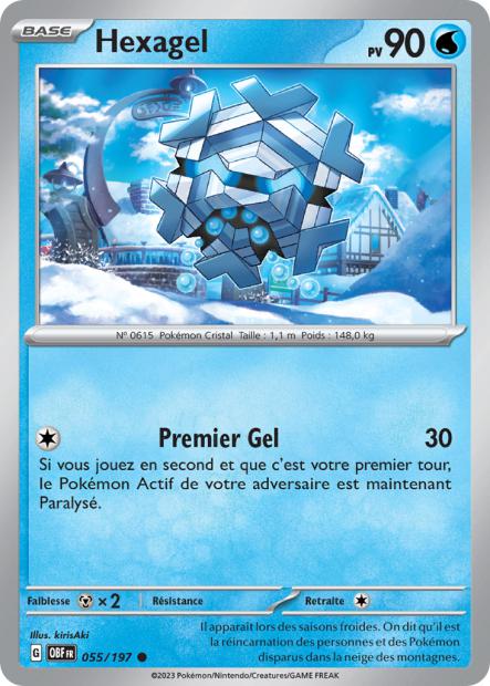 Carte Hexagel du Pokémon Hexagel
