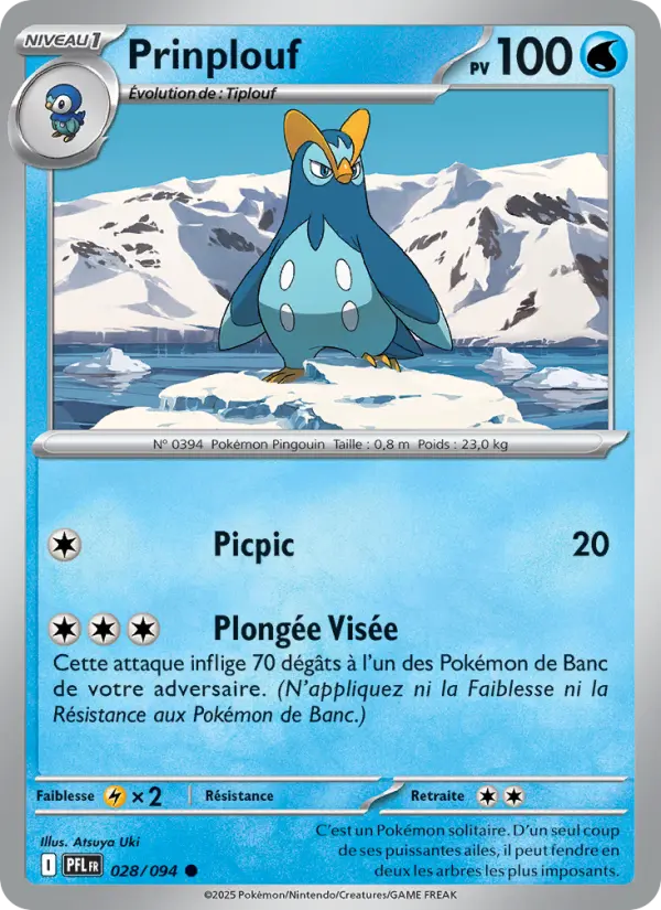 Carte Prinplouf du Pokémon Prinplouf