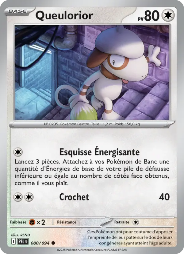 Carte Queulorior du Pokémon Queulorior